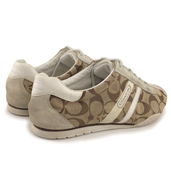 Coach Katelyn Signature Sneakers 8M - Picture 5 of 12